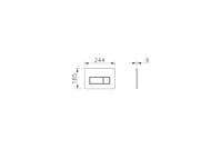 ������� ����� ������� VITRA Root Square �������, ���� ������ ������� 740-2311