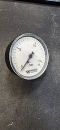 Уценка! Манометр Watts F+R100, 0-16 бар, 1/4", D63мм, задн.подкл. (аксиал.),  10008097