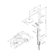 ������� ������� AM.PM X-Joy F40885A34 ��� �����/����, ������� ��� 220��, ������ ��� 110�� 3 �-���