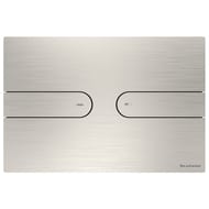 Клавиша смыва Artceram INOX 713 165х245х5,5мм, двойной смыв, нерж. сталь, цвет: сталь 713.000.BS