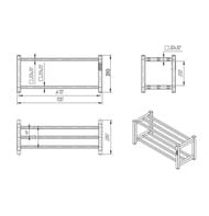 ��������������� ��� ����� INDIGO Bench PRO 310�700�28 (���. ������ ������) ������ ����, SIBEP70-30BR