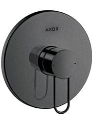 Смеситель Axor Uno 38626340 для душа встраиваемый, рукоятка-петля, шлиф. черный хром