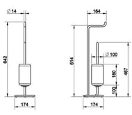 ������ Gessi Goccia 38068.124 � ���������� ��������� ������ � �������, ���������, ������/����