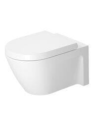 Унитаз подвесной DURAVIT STARCK 2 370х540х330 горизонтальный выпуск, крепление 2534090000