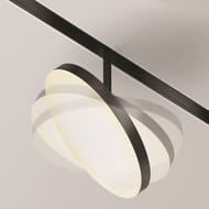 Трековый светильник Maytoni Plato (Плато) TR131-2-15W3K-B Exility 3000K 15Вт 120°, IP20, черный