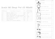 ������� Cersanit LED 060 design pro 800�600 ���������, ����, ��������������� KN-LU-LED060*80-p-Os