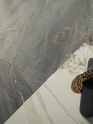 Керамогранитная плитка ITALON Metropolis Graphite Dark (800х1600х9) черная, 610010002344 (кв.м.) — изображение 3