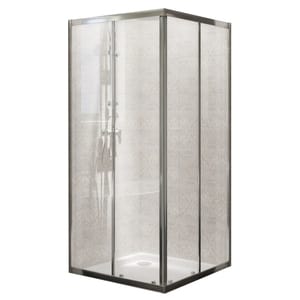 Душевой уголок BelBagno DUE (885-900х885-900х1900) DUE-A-2-90-C-Cr стекло прозрачное, профиль хром