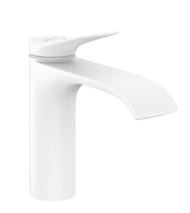 Уценка! Смеситель Hansgrohe Vivenis 75020700 для раковины, однорыч.110, сливной гарнитур, мат.белый