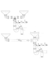 ����� P-�������� McAlpine (1 1/2"�40��) � �������� �����, ������� (170�85��) �����.����� HC740FUN