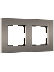 Рамка Werkel на 2 поста Slab (бронза матовая) W0022963