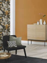 Обои виниловые на флизелине Rasch Natural Colors (0,53х10,05) ткань, бежевые 688054 (рул.)