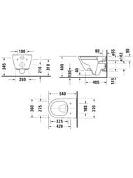 ������ ��������� Duravit D-Neo 540�370 ���� ����� ������� �������������� 2577092600