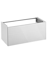 Тумба под раковину Keuco Reflex 996х487х450 подвесная,1 ящик,без раковины, белый 34070210000