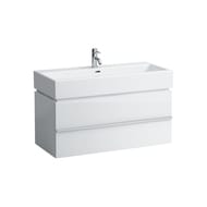 Тумба под умывальник Laufen CASE for Living 4.0128.1.075.475.1 (990х455х455) подвесная, 1 ящик, белый глянцевый