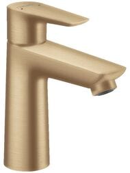 Уценка! Смеситель Hansgrohe Talis E 71710140  для раковины с донным клапаном, 110мм, шлифов бронза - уценка. — миниатюра 1
