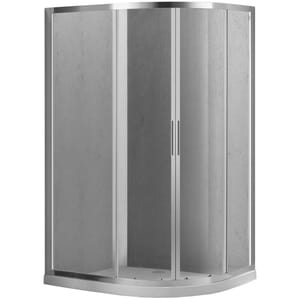 Душевой уголок BelBagno Sela (980-1005х780-805) RH-2-100/80-C-Cr полукруг, стекло прозр/хром