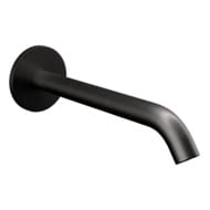 Излив настенный Remer X Style 91XLCFP, 190 мм, черный брашированный хром