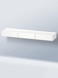 Полка Duravit DuraStyle (1800х150х440) с 3 ящиками, цвет белый матовый DS827301818
