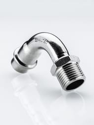 Отвод пресс VALTEC 28х1"Н, 90° нерж. сталь VTi.957.I.002806