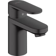 Смеситель для умывальника Hansgrohe Vernis Blend 71550670 однорычажный, фикс. излив д/к, черный мат