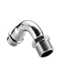 Отвод пресс VALTEC 28х1"Н, 90° нерж. сталь VTi.957.I.002806