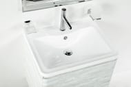 Тумба под раковину BelBagno ALBANO (700х450х500) подв., Rovere Vintage Bianco  ALBANO-700-2C-SO-RVB