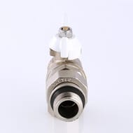 Кран угловой с американкой 3/4"ВН VALTEC BASE белая бабочка, с доп. уплотнением, VT.228.NRW.05 — изображение 3