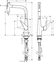 ��������� Hansgrohe Talis Select M51 ��� ����� 300 �������� ��� ����� 72823800