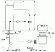 ��������� Jacob Delafon SINGULIER ��� ��������, ������������, ������ ������ E10860-CP ����