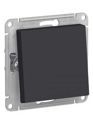 Переключатель Systeme Electric ATLASDESIGN AQUA 1-клавишный IP44, сх.6, 10АХ, карбон ATN441061