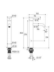 ��������� ��� �������� Aqueduto Cano CAN0350 �������������, ������� ����� 214��, ����������� ������