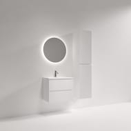 Тумба подвесная SANCOS Snob R 590х390х500, 2 ящика, доводчики, Bianco,SNR60/39W