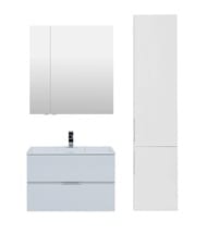 Зеркало-шкаф Aquanet Алвита 80 (800х850х172) 2 дверцы, без подсветки, белый 235342