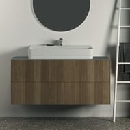 Тумба под раковину Ideal Standard CONCA 1200x505x540 2 ящика внешних, шпон темный орех T3945Y5