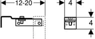 GEBERIT Duofix UP182 �������� ��������� ��������� ��������� � ����� 111.839.00.1