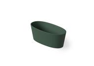 Ванна отдельностоящая Dea Design DD8617 1600 11 (1600х900х580), овальная, слив-перел, д/к, темно-зеленый