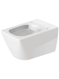 Унитаз подвесной Duravit Viu 370х570х400 безободковый, HygieneGlaze, цвет: белый 2511092000
