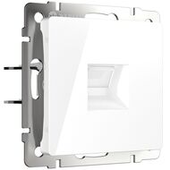 Розетка Ethernet RJ-45 cat. 6A экранированная Werkel W5120101, белый
