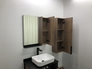 Полуколонна COMFORTY Кёльн-35 (340х1100х240) подвесной, дуб темный 00004149530