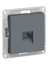 Розетка Systeme Electric ATLASDESIGN компьютерная RJ45 механизм грифель ATN000783
