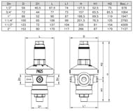 �������� �������� VALTEC 1.1/2" ���������� 1-7 ���, VT.085.N.0807
