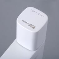 Смеситель WasserKRAFT Saale 9503H для умывальника, однозахватный, белый Soft-touch