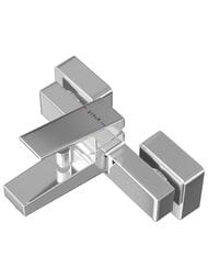 Смеситель для ванны/душа Vitra Minimax Square настенный, однозахватный, хром A43520EXP