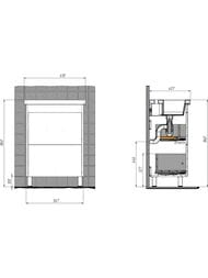 ����� � ��������� toHit Elysia 60 (610�407�860��) ���������, 2 �����, ����: ����� ������ TH04-040560