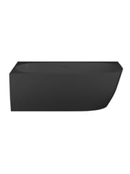 Ванна угловая Salini SOFIA CORNER L (1700х850х590) искусств. камень, S-Sense, черный глянец 102515GF