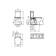 ���� ��� �������-�������� Ideal Standard TESI AQUABLADE T0082V3
