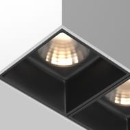 ���������� ���������� Maytoni Alfa LED (����� ���) C065CL-02-L12W3K-W, 3000K, 24��, 45�, IP20, LED, �����