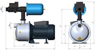 ���������� �������� ������� UNIPUMP ��������� JS 80 600 ��, 2�, ����� 38 �, 45 �/���