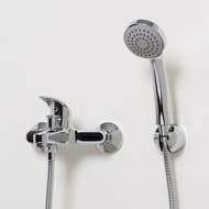 Смеситель для ванны/душа WasserKRAFT Isen 2601 короткий излив, хром — изображение 4